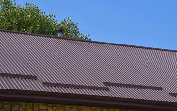 typical Jodrell Bank corrugated roof uses